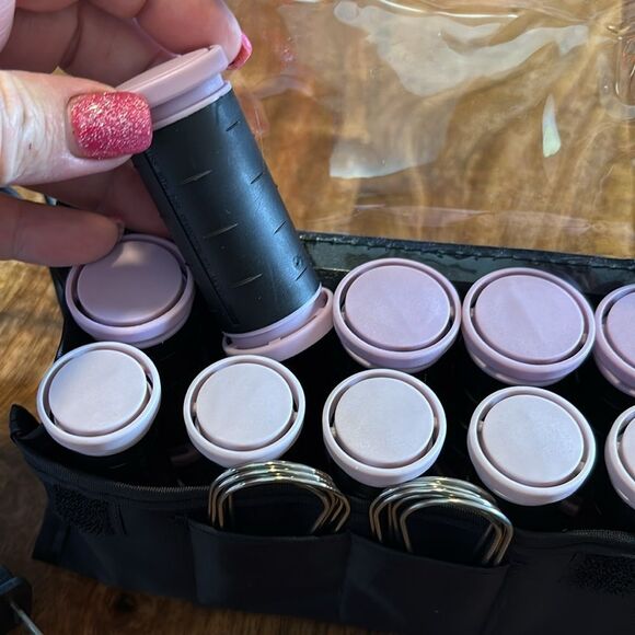 Remington H-1015 Compact Ceramic Ionic Hot Rollers Curlers Compact Travel Set UC - Picture 7 of 7